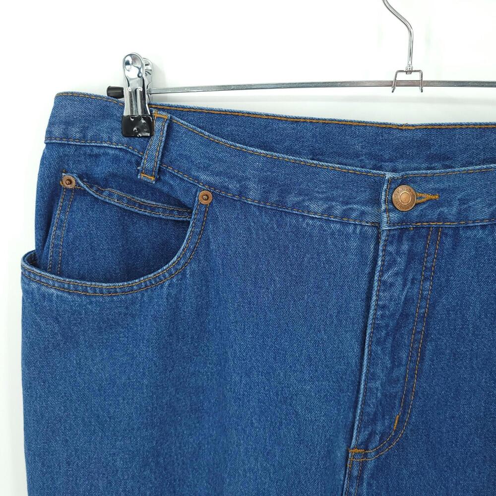 Vintage Pendleton Jeans Womens 18 High Rise Mom Jeans Straight 80s Blue Denim - Picture 4 of 11